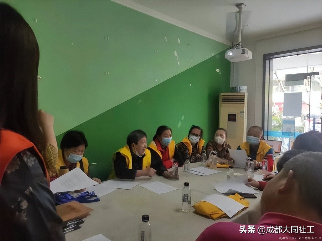 社工站動态|營門口街道(dào)老幼關愛志願服務聯盟動員會