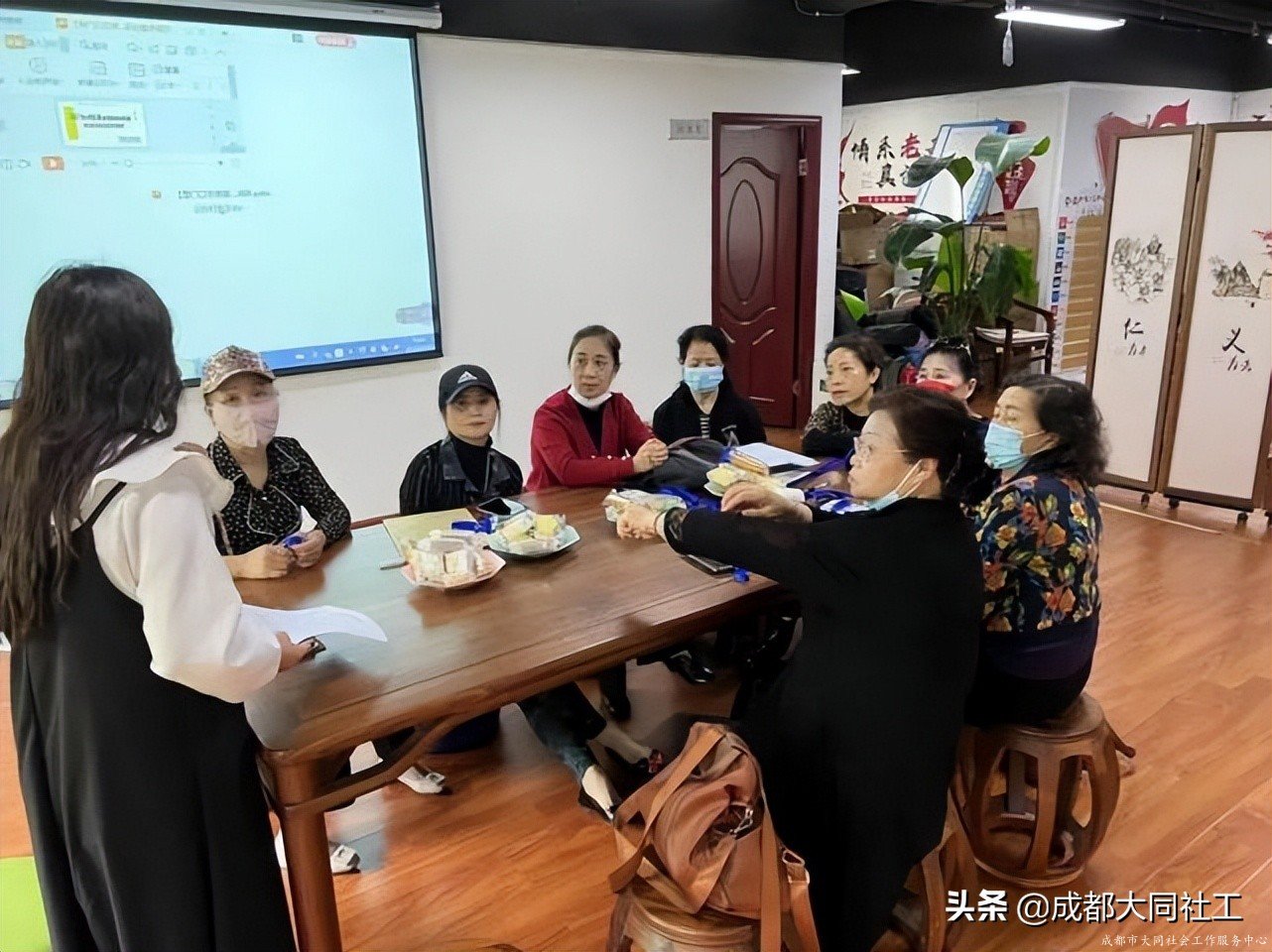 社工站動态|營門口街道(dào)老幼關愛志願服務聯盟動員會